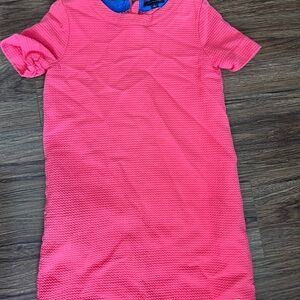 Tommy Hilfiger Vibrant Pink Kids Dress
